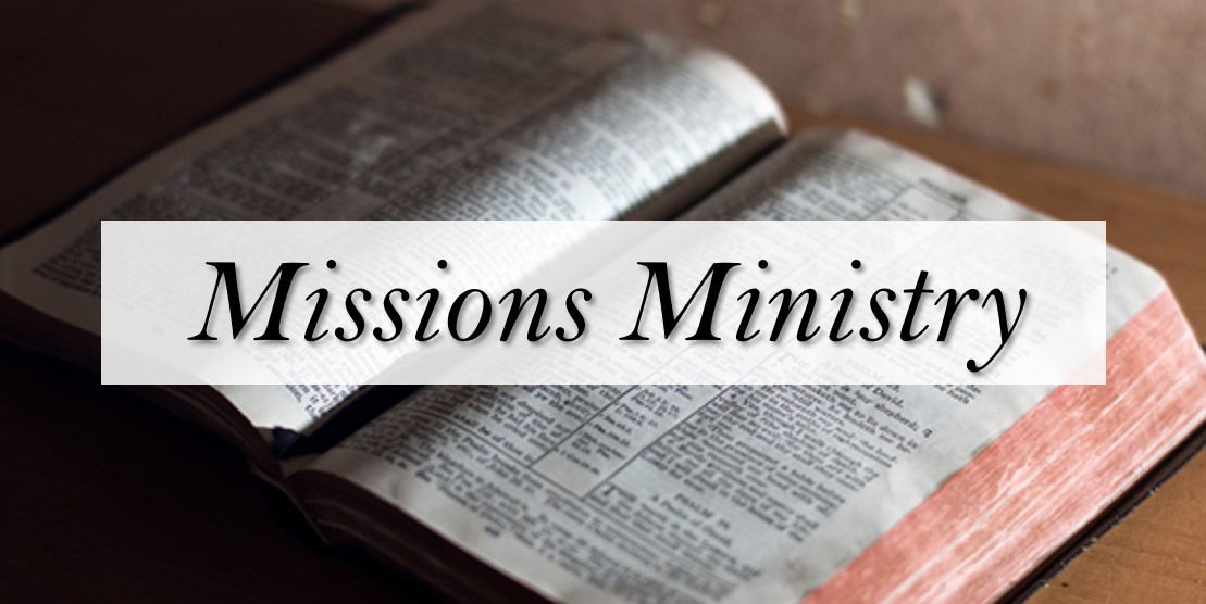 Missions Ministry Banner